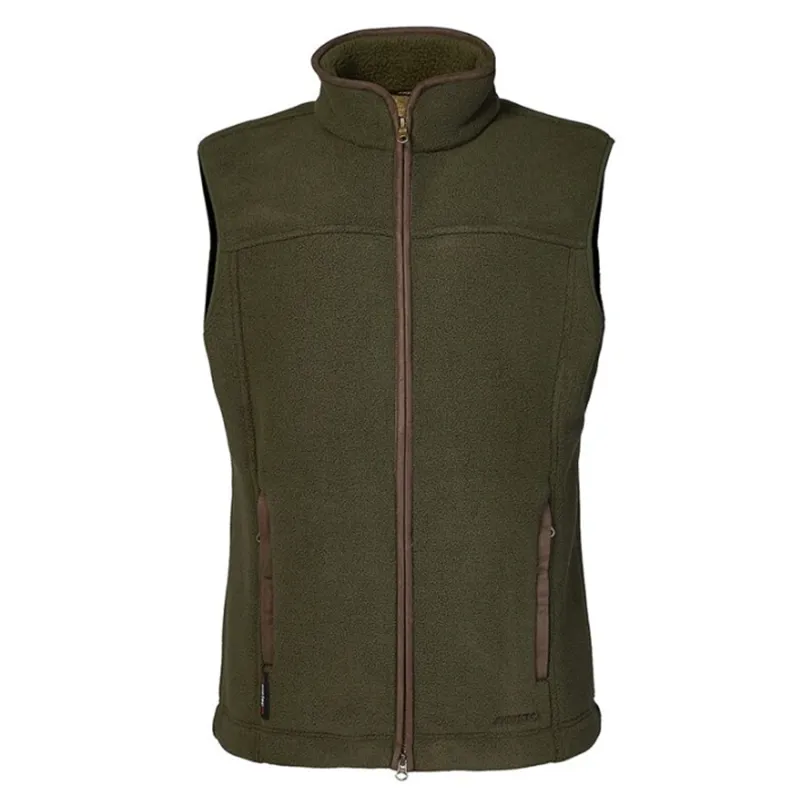 Musto Melford Fleece Gilet  Dark Moss - UK 14